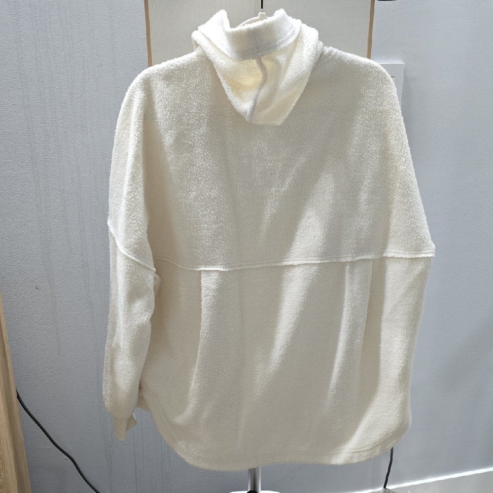 Free People Cream Hooded Cardigan - Picture 4 of 6